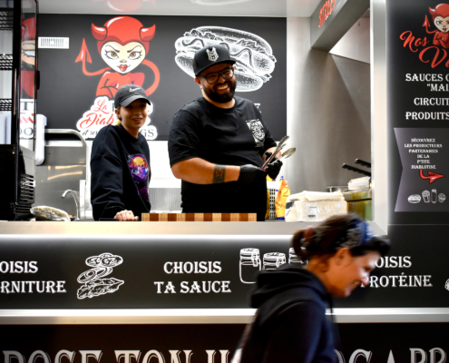 la ptite diablotine et ses hot-dogs food truck Thouaré sur Loire